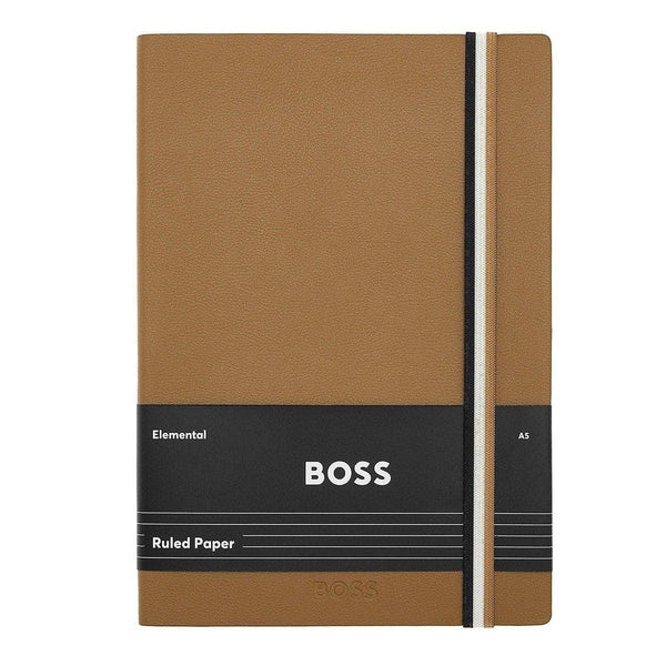 HUGO BOSS Notizbuch Iconic A5, camel