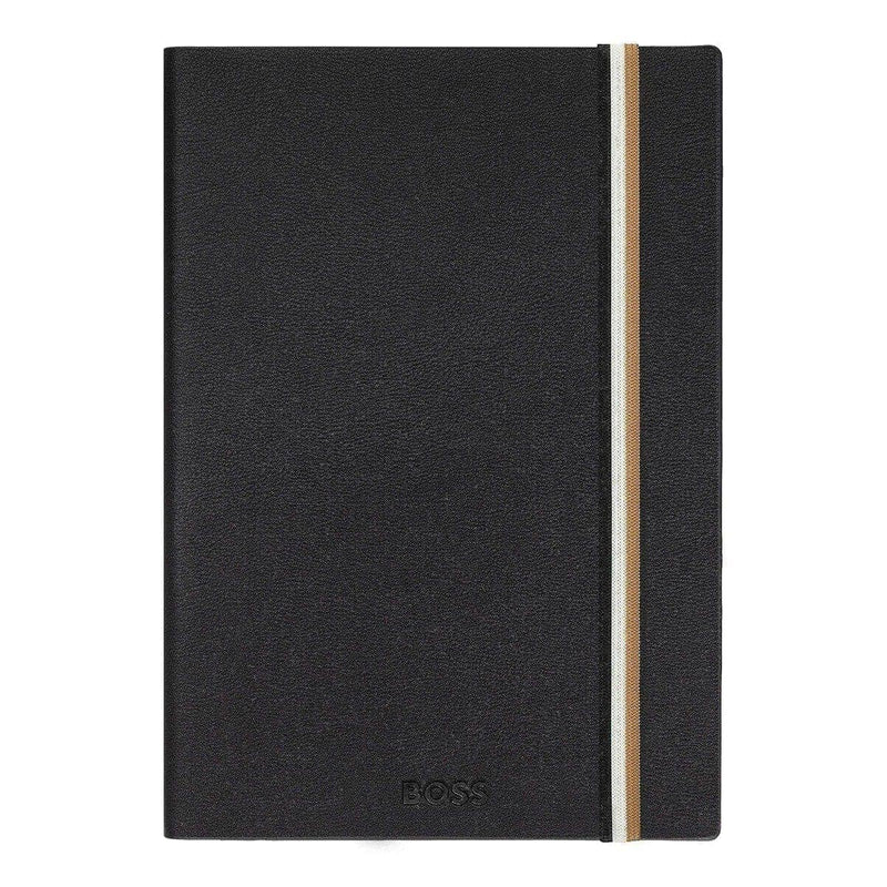 HUGO BOSS Notizbuch Iconic A5, schwarz