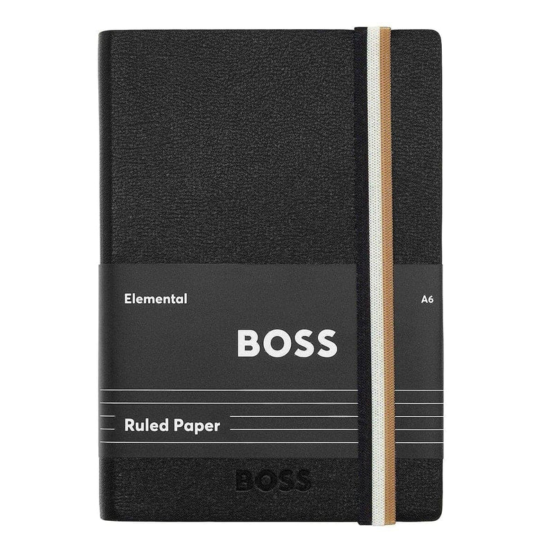 HUGO BOSS Notizbuch Iconic A6, schwarz