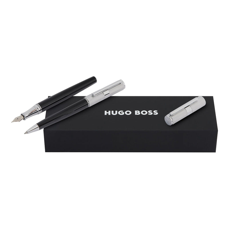 HUGO BOSS Füller, Kugelschreiber Formation schwarz