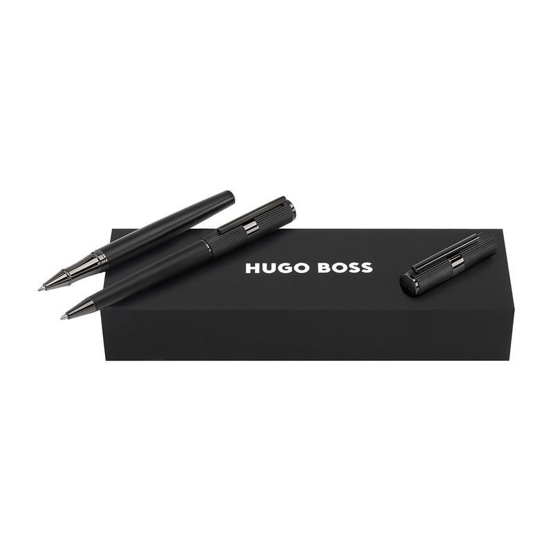 HUGO BOSS Tintenroller, Kugelschreiber Formation schwarz