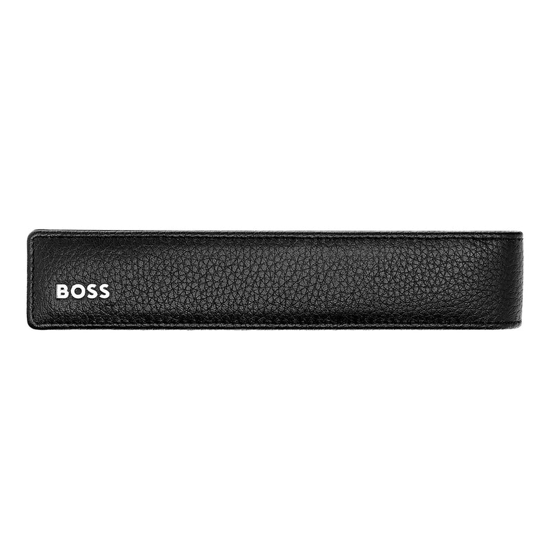 HUGO BOSS Stifteetui Classic Grained, schwarz