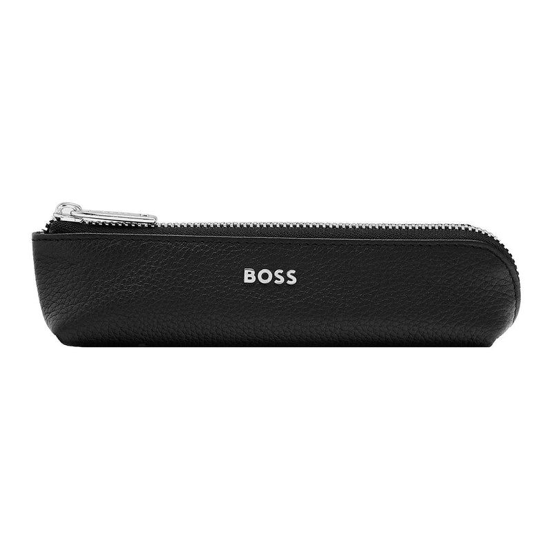 HUGO BOSS Stifteetui Classic Grained, schwarz