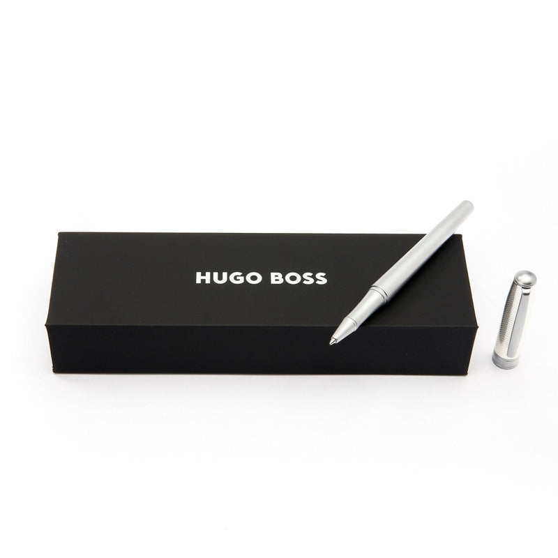 HUGO BOSS, Tintenroller, Essential Metal, Silver