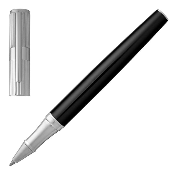 HUGO BOSS Tintenroller, A4 Schreibmappe Formation schwarz