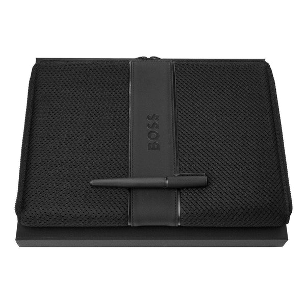 HUGO BOSS, Schreibset, Arche, schwarz