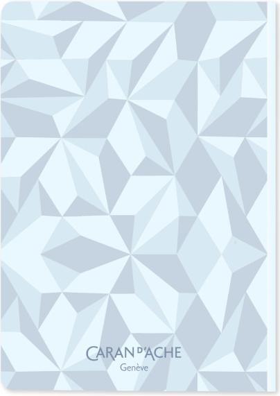 Caran d´Ache, Notizbuch A5, Alpine Frost, blau