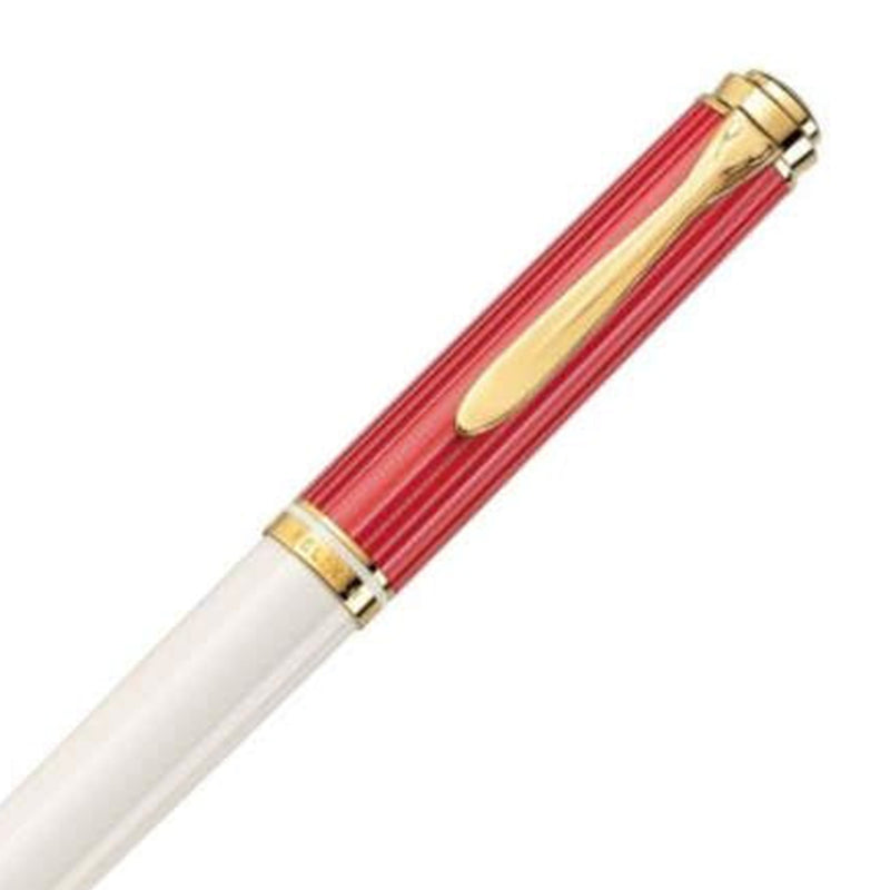 Pelikan, Kugelschreiber, Souverän K600, weiß/rot