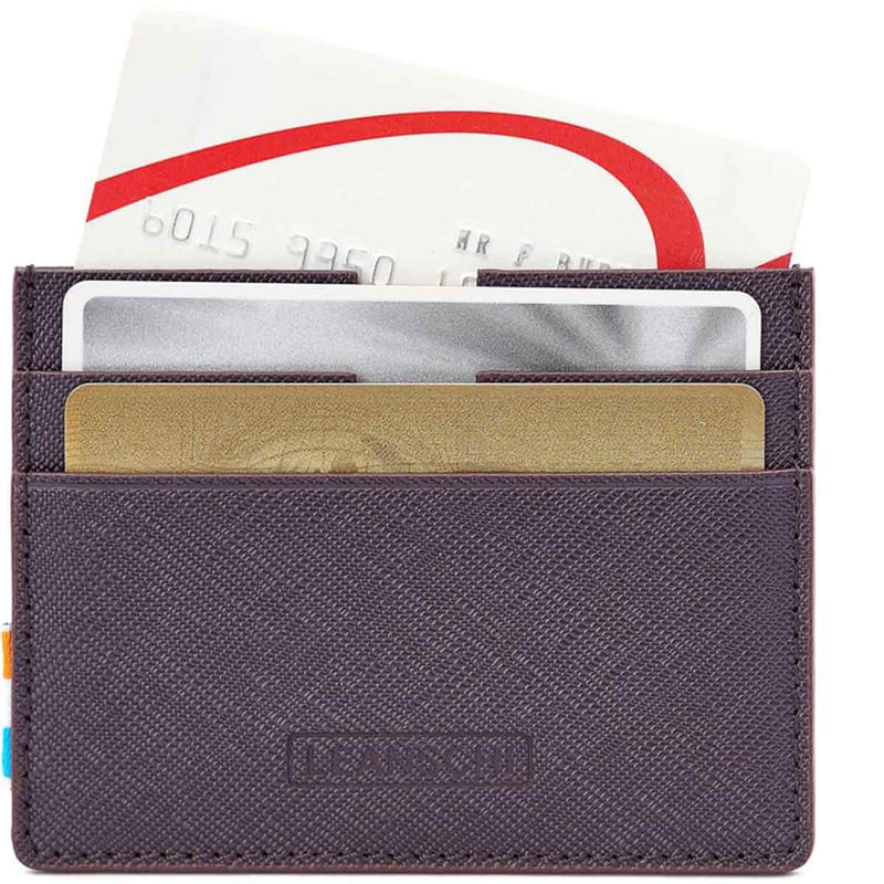 Leanschi, Kreditkartenhalter, Kreditkartenhalter, braun-1