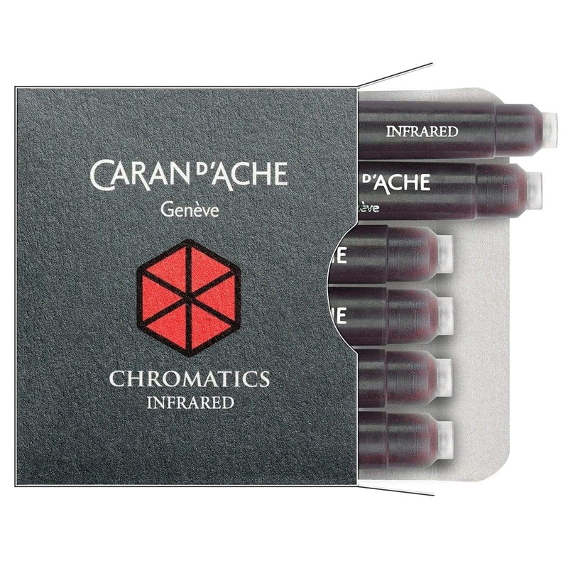 Caran d'Ache, Tintenpatronen, Chromatics - Päckchen mit 6 Stück, Infrared-1