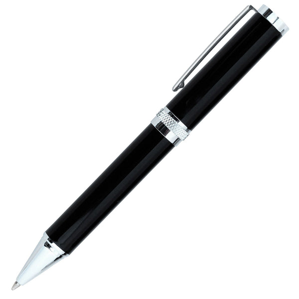 Cerruti 1881, Kugelschreiber, Fokus, Silber/Schwarz