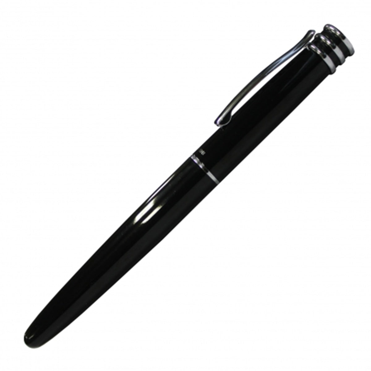 Cerruti 1881 Füllfederhalter #7302 – Schwarz Mit Etui, Feder Verziert, M-Stärke
