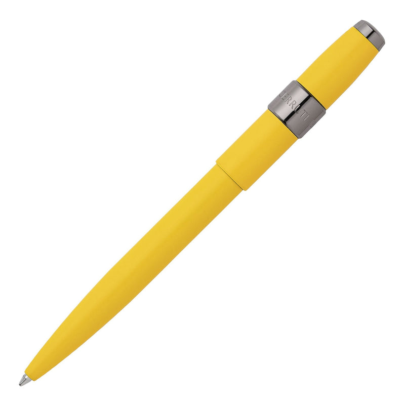 Cerruti 1881 Kugelschreiber Block gelb-5
