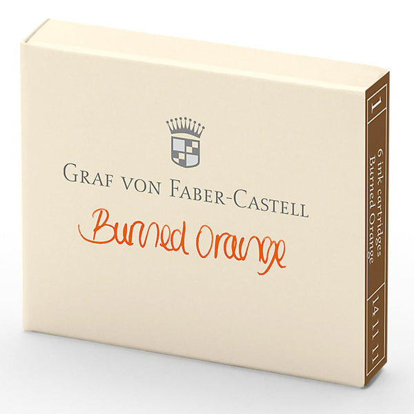 Graf von Faber-Castell, Tintenpatronen, 6x Burned Orange-1