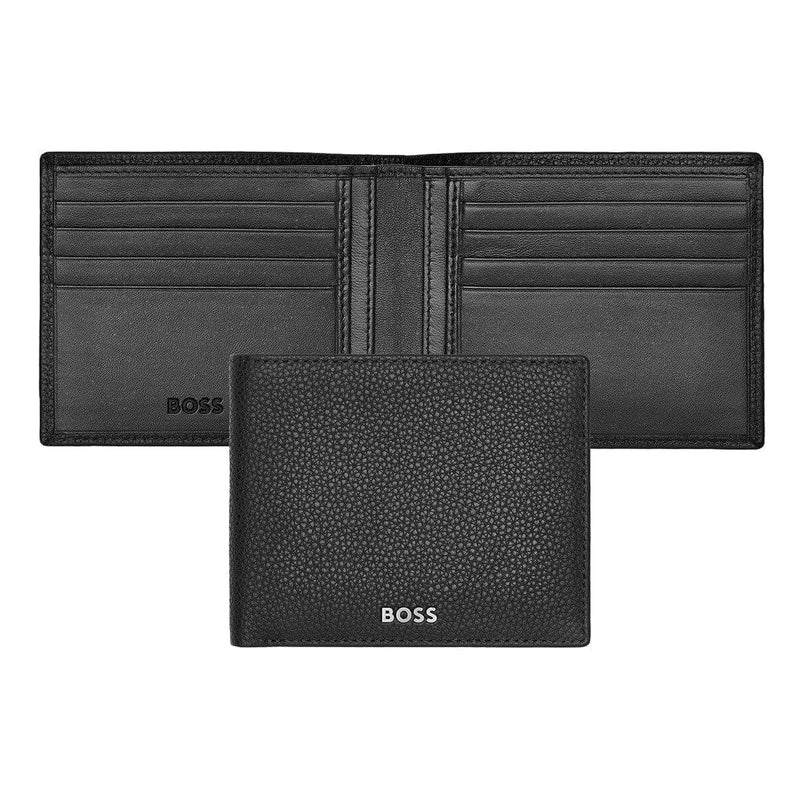 HUGO BOSS Brieftasche, Classic Grained, Black