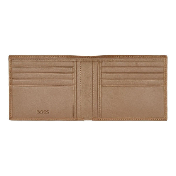 HUGO BOSS Brieftasche, Classic Grained, Camel