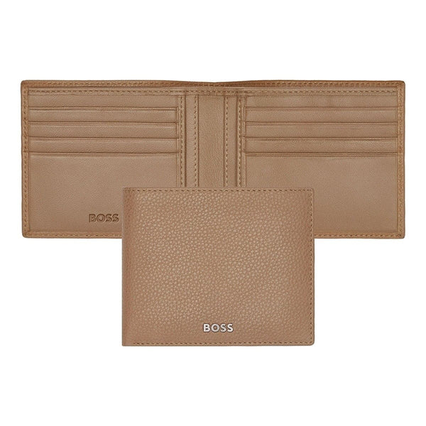 HUGO BOSS Brieftasche, Classic Grained, Camel