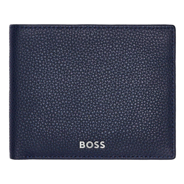 HUGO BOSS Brieftasche, Classic Grained, Navy