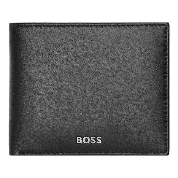 HUGO BOSS Brieftasche, Classic Smooth, Black