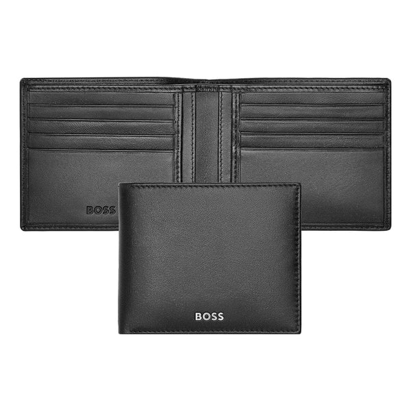 HUGO BOSS Brieftasche, Classic Smooth, Black