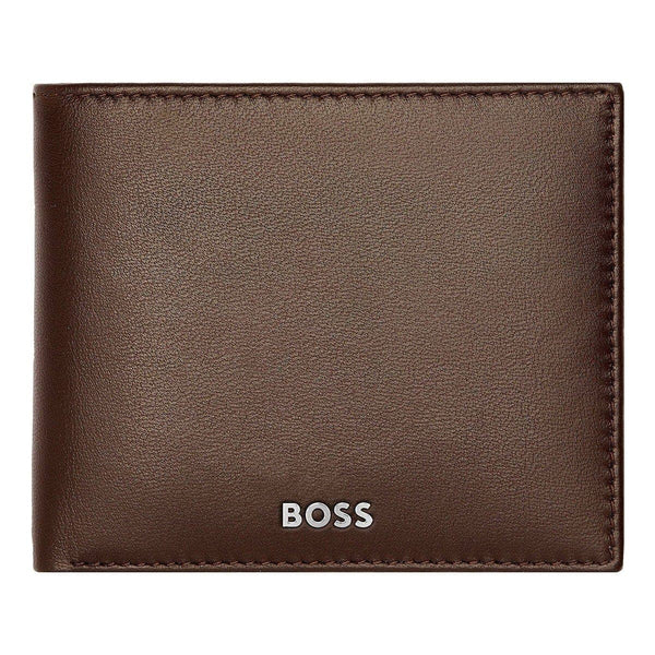 HUGO BOSS Brieftasche, Classic Smooth, Brown