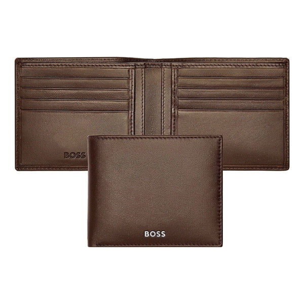 HUGO BOSS Brieftasche, Classic Smooth, Brown
