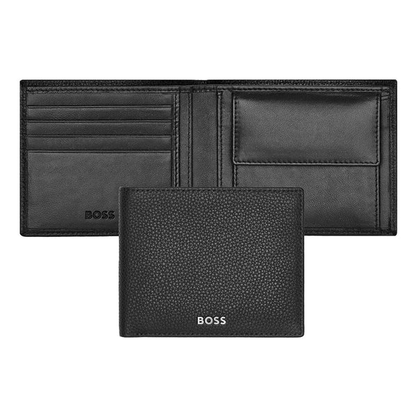 HUGO BOSS Brieftasche & Geldbörse, Classic Grained, Black