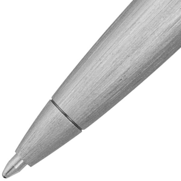 Cerruti 1881 Kugelschreiber Block In Brushed Chrome – Minimalistisches Design, Geschenkbox, Austauschbare Mine