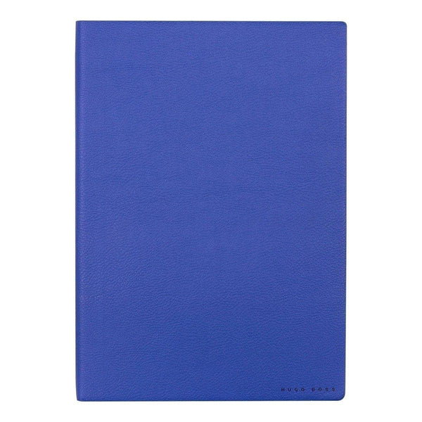 HUGO BOSS, Notizbuch, Essential Storyline, Blau, B5, Liniert