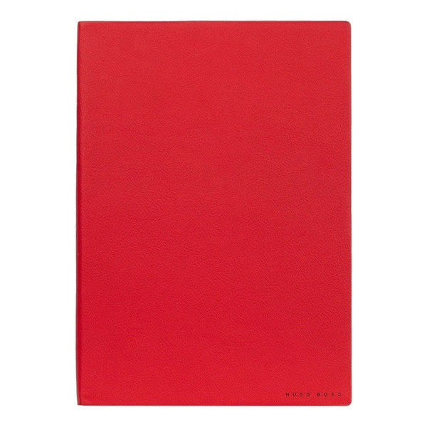 HUGO BOSS, Notizbuch, Essential Storyline, Rot, B5, Liniert
