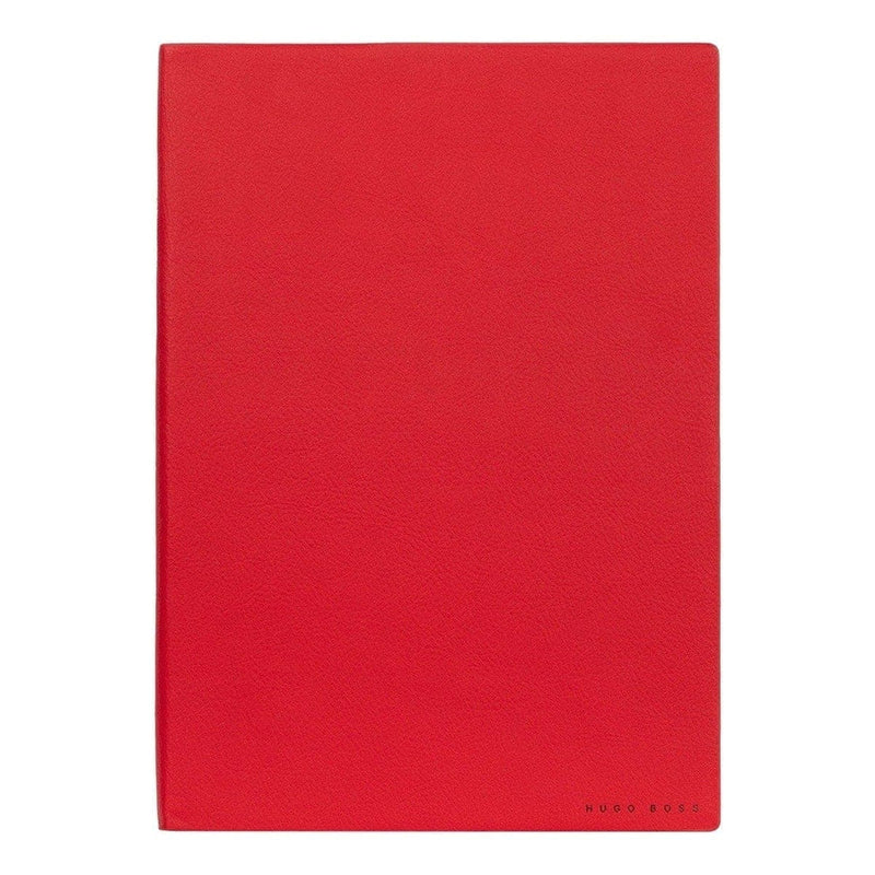 HUGO BOSS, Notizbuch, Essential Storyline, Rot, B5, Liniert