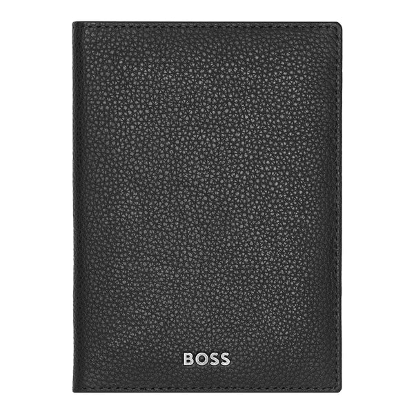 HUGO BOSS Reisebrieftasche, Classic Grained, Black