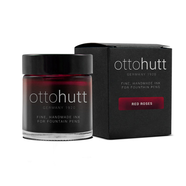 Otto Hutt, Tintenglas, 35 ml, Red Roses