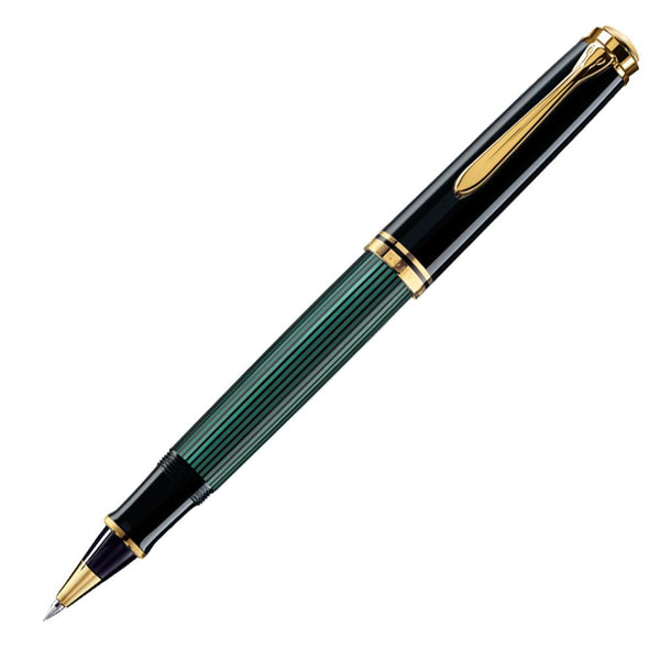 Pelikan, Tintenroller, Souverän R400, schwarz/grün-1