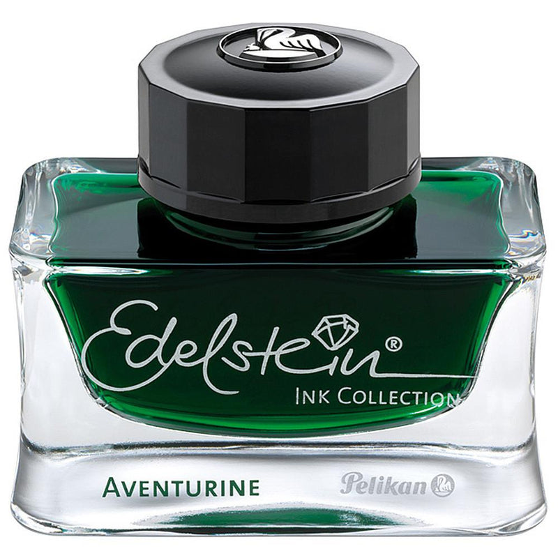 Pelikan, Tintenglas, Aventurine (grün) 50ml Edelstein Tinte-1