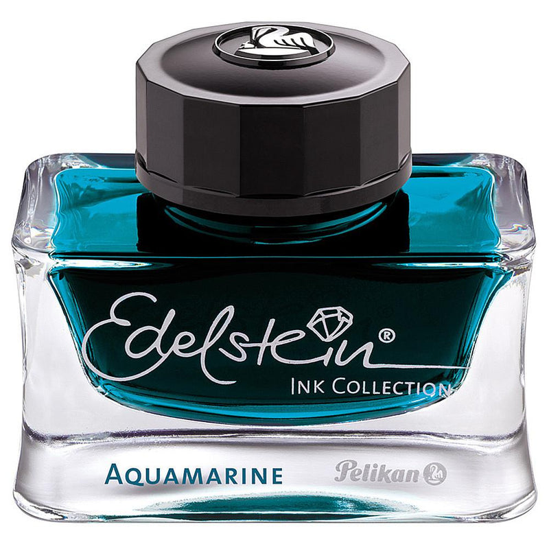 Pelikan, Tintenglas, Aquamarine 50ml Edelstein Tinte-1